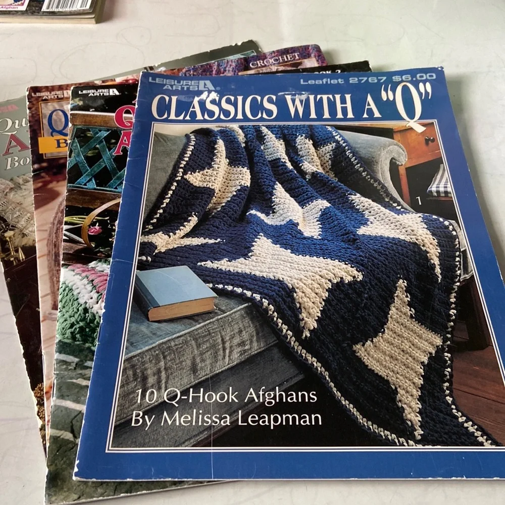 Crochet a Retro Afghan in a Hurry - 5 Pamphlets - Picture 1 of 5